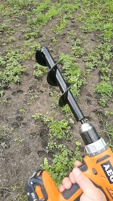 мини токарь: 🌱 Универсальный бур для земли Превращает обычную дрель в мощный бур! — 3