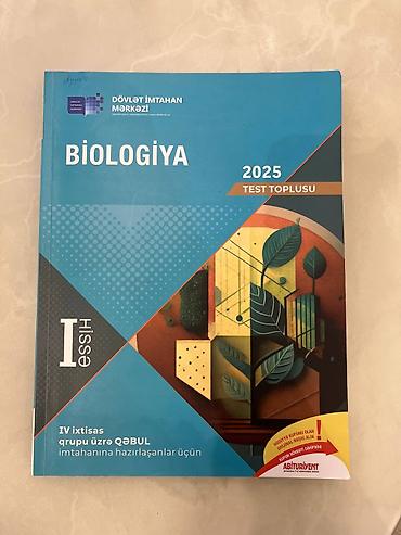 Testlər: DİM 2025 Test Topluları – Kimya, Biologiya, Fizika (I hissə) Məhsul — 3