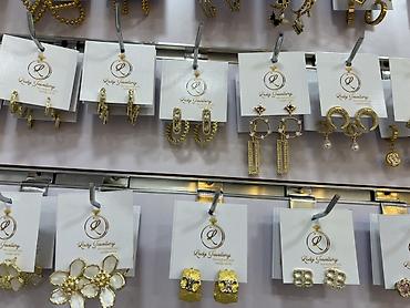 Sırğalar: Qadın üçün zərgərlik aksesuarları – Lady Jewellery kolleksiyası — 4