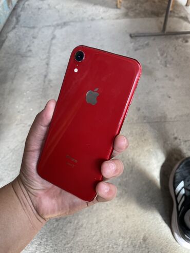 бу телефоны ош: IPhone Xr, Б/у, 128 ГБ, Красный