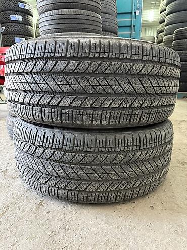 27545: Шины 275 / 45 / R 21, Всесезонная, Б/у, Пара, Внедорожные (АТ/МТ), Bridgestone — 1