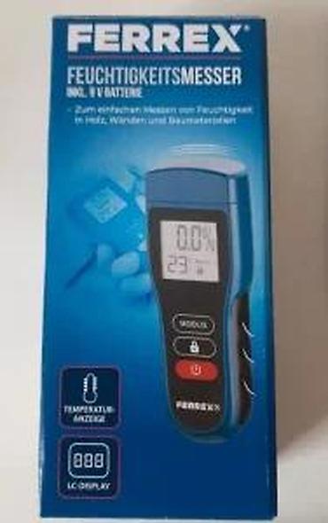 Merači vlage: Ferrex mjerač vlage (Feuchtigkeitsmesser) – model GT-FM-05 - Namena — 10