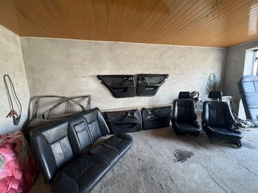 Сиденья: Комплект сидений, Кожа, Mercedes-Benz 2000 г., Б/у, Оригинал, Германия — 1