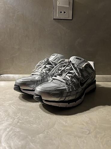ayaqab: Nike P-6000 qadın idman ayaqqabısı – gümüşü/metalik rəngli — 3