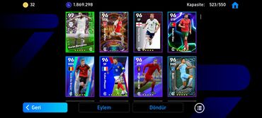 Kolleksiya kartları: EFootball hesabı – güclü komanda və zəngin kart kolleksiyası - — 5