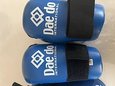 перчатки dae do: Экипировка для единоборств Daedo International (синяя) Состав — 3
