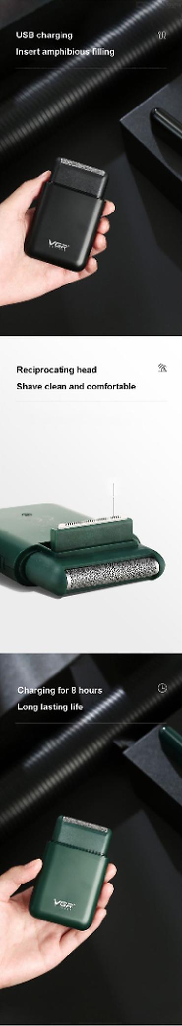 wahl fen: Təraş aparatı VGR 390 600 MAH Yaşıl / Qara 0 kəsim 🆕Bütün — 8