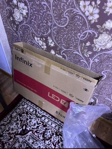 телевизор 32 диагональ: LED-телевизор Infinix 32" ( Есть дефект на работу не влияет)