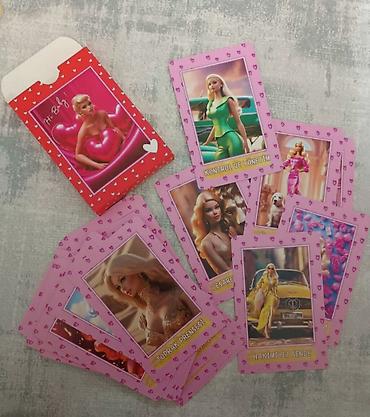 pokemon kartlari satis: Barbie temalı orakul/fal kartları dəsti - Dəstin məzmunu: ürək — 3