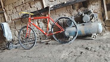maşın velosiped: Şəhər/trek üslubunda tək sürətli velosiped - Rəng: qırmızı (mat ton) — 3