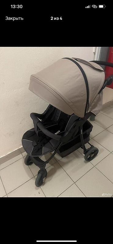 хот мом: Коляска прогулочная Babyton Comfort Plus, цвет Beige. - Легкая и — 2