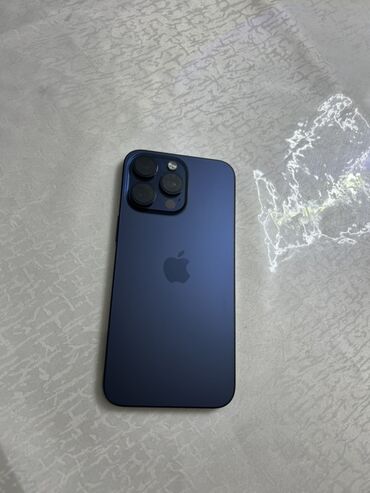 клавиатура и мышь для телефона в бишкеке: IPhone 15 Pro Max, 256 ГБ, Blue Titanium, 87 %