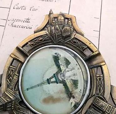 Stare vaze i dekor: Vintage Francuski Art Deco Pariski Suvenir 1920. Extra rare — 11