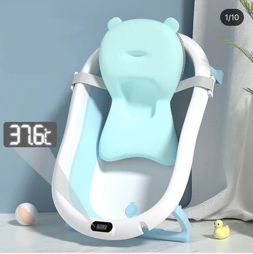 aiqura термометр: Детская складная ванночка-трансформер для новорожденных Bestbaby —