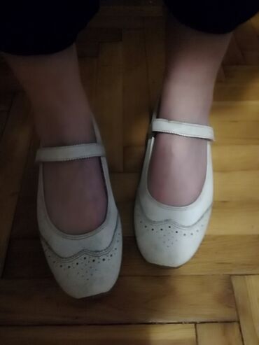 srebrna haljina i cipele: Baletanke, Boreli, 38.5