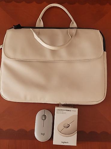 logitech: - Məhsul: Noutbuk çantası + Logitech Pebble M350 simsiz siçan - Rəng — 1