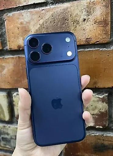 Техника жана электроника: IPhone 17 Pro Max, Колдонулган, 512 ГБ, Көк, Куту, 88 % — 1