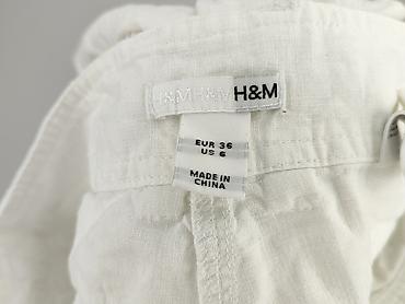 lenary cena: H&M, Spodnie materiałowe damskie, rozmiar S — 4