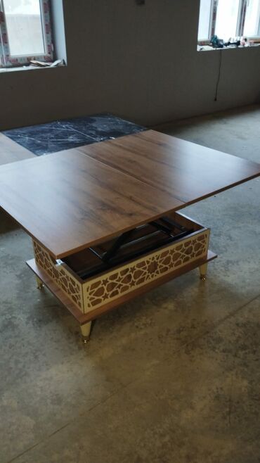 yığılıb açılan stol: Jurnal masası, Yeni, Açılan, Dördbucaq masa, Azərbaycan