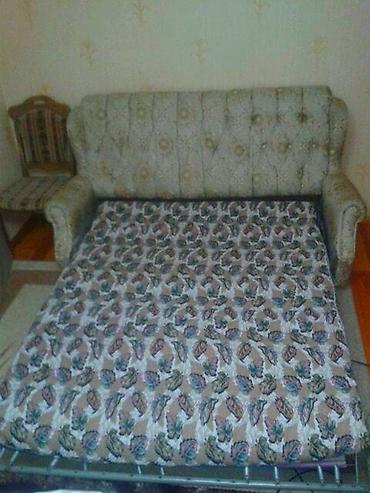 perla mebel fabriki: İşlənmiş, Divan-kravat, 2 kreslo, Divan, Açılan — 5