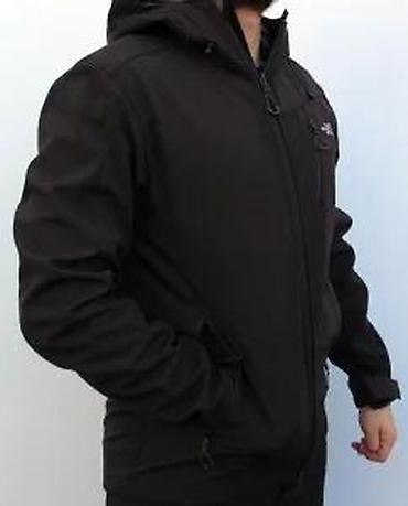 Jakne za prelazni period: Muška softshell jakna – crna, Mountain Spirit - Materijal: softshell — 14