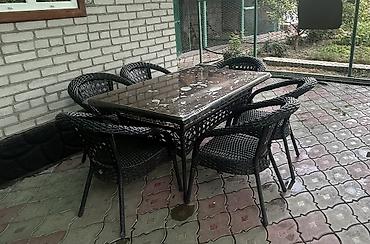 плетеная: Комплект садовой мебели, Кресла, Ротанг — 3