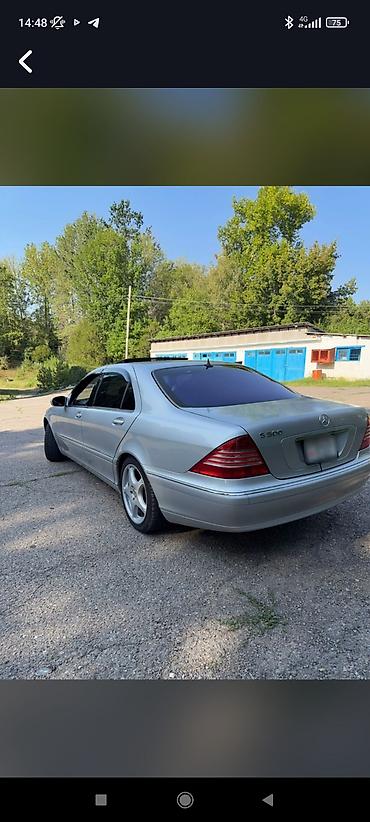 мерседес отега: Mercedes-Benz S-Class: 2003 г., 5 л, Автомат, Бензин, Седан — 9