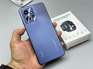 Redmi, Redmi Note 12, Б/у, 256 ГБ, цвет - Синий, 2 SIM