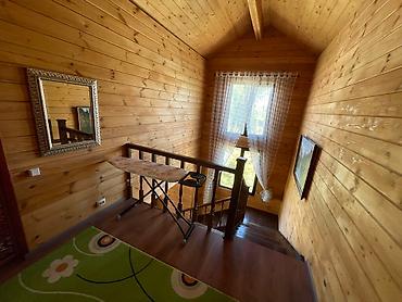 Иссык-Куль 2026: Коттедж, Коттедж сруб ЦО Лазурный берег, Чок-Тал, Парковка, стоянка, Охраняемая территория, Барбекю — 14