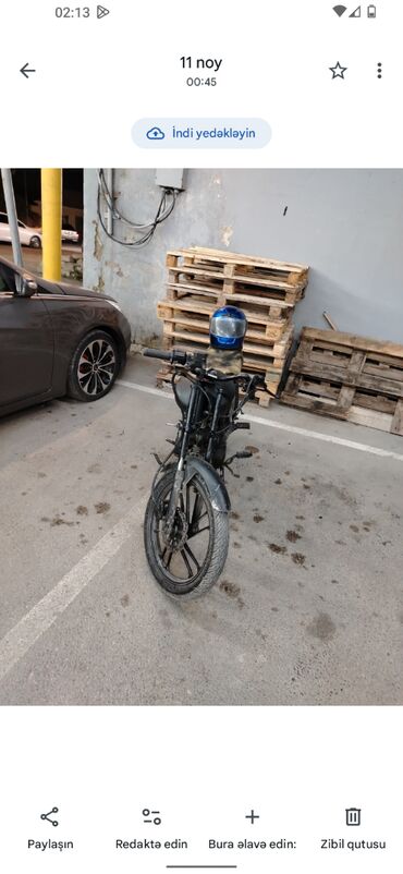 Motosikletlər: Tufan - M50, 50 sm3, 2023 il, 44444 km — 10