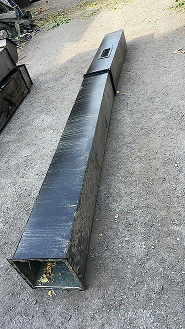 Другие детали вентиляции, охлаждения и отопления: Воздуховоды прямоугольные металлические (черные) - Материал: сталь — 11