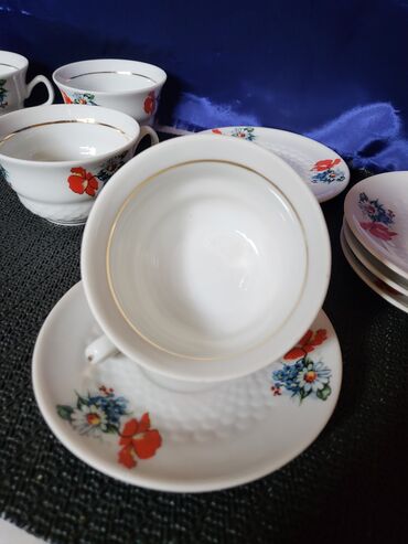 Kuhinjski setovi: Soljice Zajecar porcelan iz 70ih. Soljice za kafu perfektne,sve na — 8