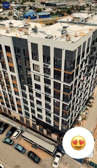 сдается квартира рынок мадина: 1 комната, 43 м², Элитка, 4 этаж, ПСО (под самоотделку)