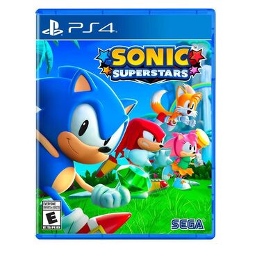 PS4 (Sony PlayStation 4): Оригинальный диск!!! Sonic Superstars с участием ежика Соника
