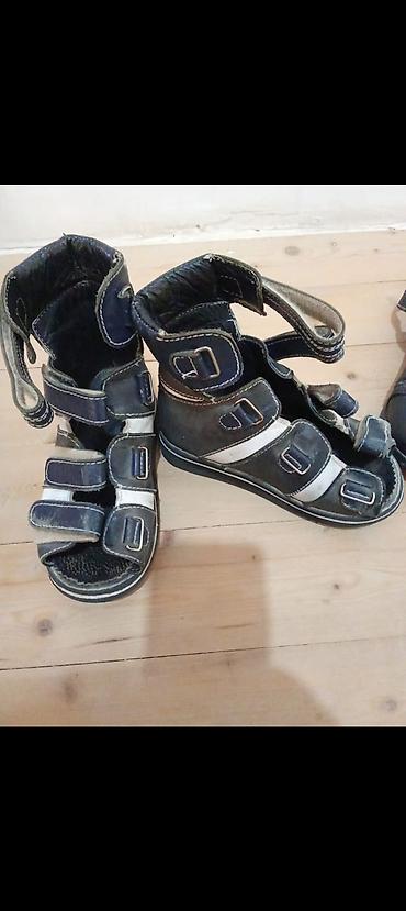 Uşaq geyimi və ayaqqabıları: Uşaq üçün ortopedik pasanoçka - Model: yüksək boğazlı, açıq burunlu — 1
