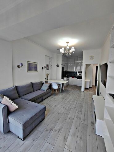 эксперт монтаж бишкек: 2 комнаты, 50 м², Элитка, 13 этаж, Дизайнерский ремонт