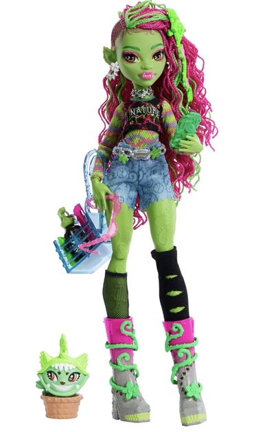 монстер хай: Кукла Монстер хай ( Monster High )Venus McFlytrap 3 поколения базовая