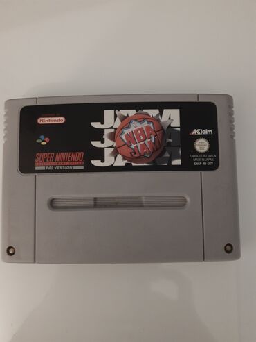 Άλλα: Πωλείται το παιχνίδι μπάσκετ NBA jam για το super Nintendo. Λειτουργεί