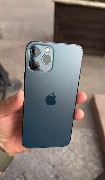 телефоны в бишкеке айфон: IPhone 12 Pro, Б/у, 512 ГБ, Blue Titanium, Зарядное устройство, Защитное стекло, Чехол, 87 %
