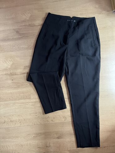 maslinasto zelene pantalone zenske: 2XL (EU 44), Visok struk, Drugi kroj pantalona