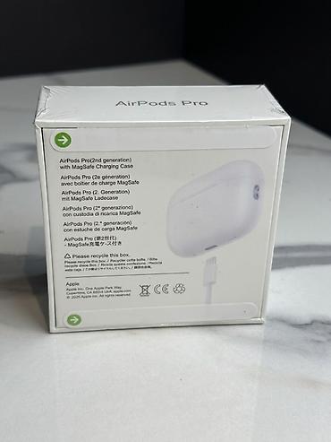 Аксессуары для мобильных телефонов: Apple AirPods Pro (2‑го поколения) с MagSafe Charging Case Основные — 3