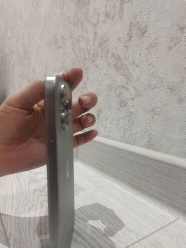 аифон x: IPhone 15 Pro Max, Колдонулган, 256 ГБ, Natural Titanium, Заряддоочу түзүлүш, Коргоочу айнек, Каптама, 88 %