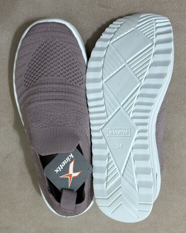 Women's Sneakers and athletic shoes: Ölçü: 38, rəng - Bənövşəyi, Yeni — 4