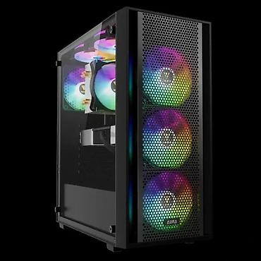 Ostali kompjuterski delovi: Gaming PC kućište sa staklenom bočnom stranicom i ARGB osvetljenjem - — 1