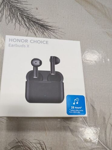 Foto və videokameralar: Simsiz (Bluetooth) Qulaqcıqlar, Honor, rəng - Qara