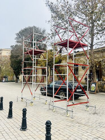 Lesa: 🪜Ayaq altı, Lesa, İskələ (skela) (kazyol) Cтроительные леса — 28