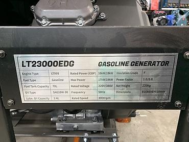 дивижок генератор: Бензиновый генератор LT23000EDG (DOUBLE CYLINDER ENGINE) - Модель — 3