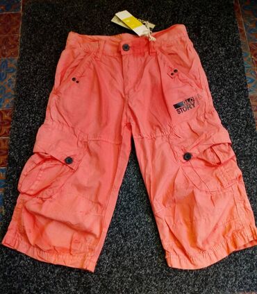 pantalone herlicher produzene: 3/4 trousers, 140-146, color - Orange