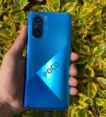 xiaomi poco f5: Poco F3, Б/у, 256 ГБ, цвет - Голубой, 2 SIM