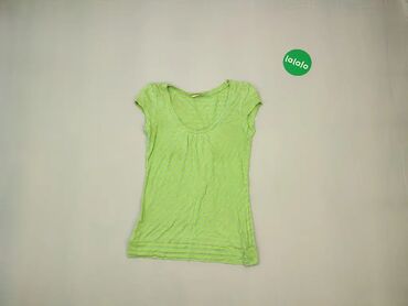 Koszulki: Koszulka XS (EU 34), wzór - Jednolity kolor, kolor - Zielony